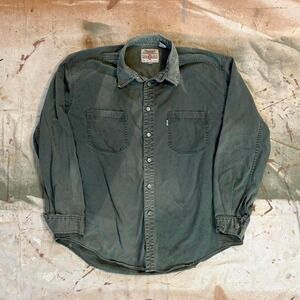 Vintage faded green Levi's button up